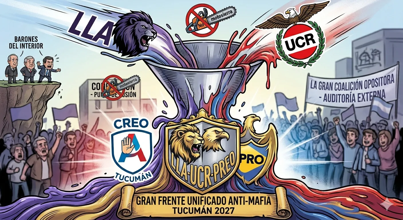 LLA impulsa gran coalición opositora rumbo a 2027